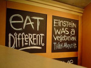 eat different sign