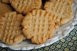 peanut butter criss cross cookies
